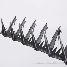 Security Galvanized Steel Wire Cross Razor Wall Spike